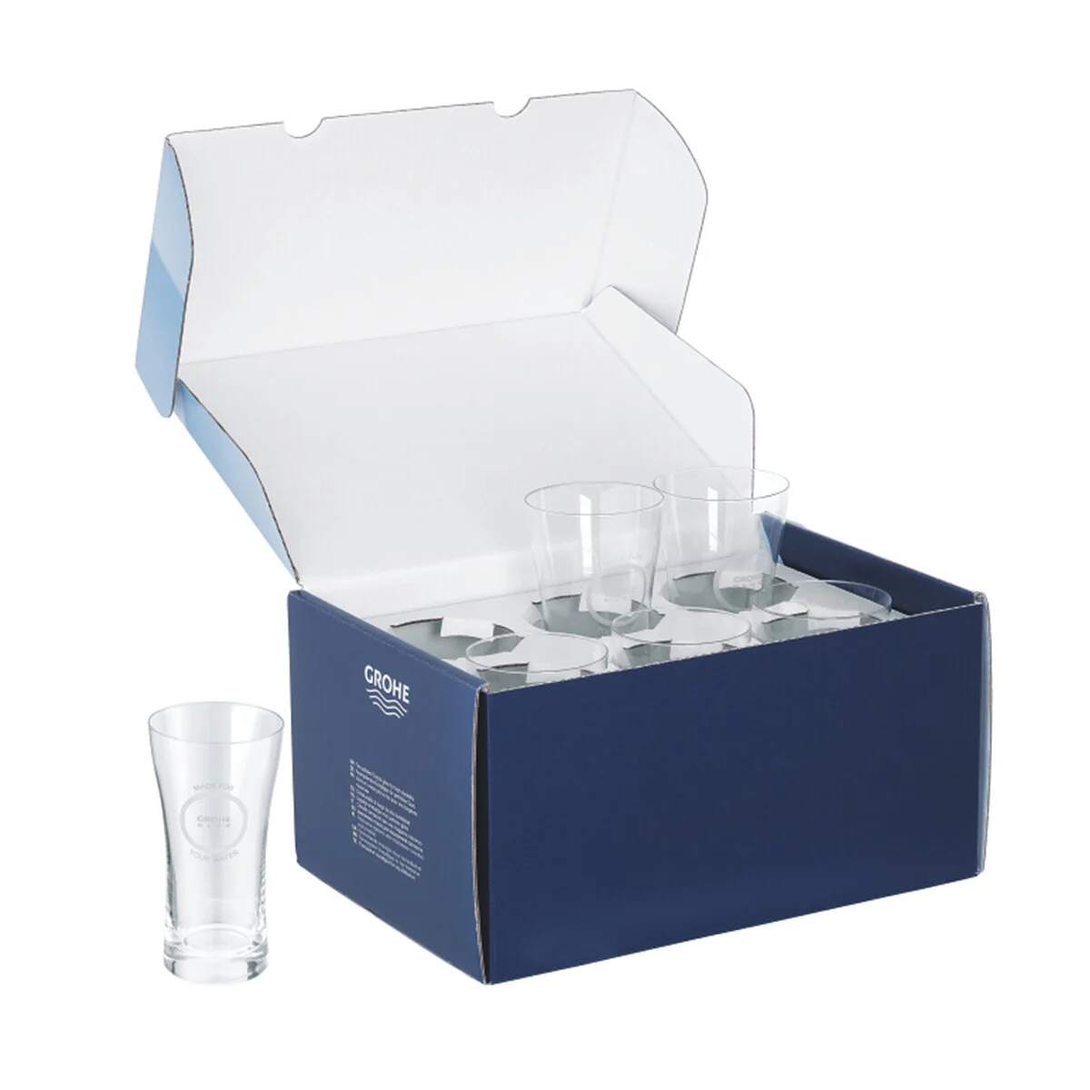 Bicchieri acqua Grohe Blue 250 ml in cristallo 6 pezzi - Image 3