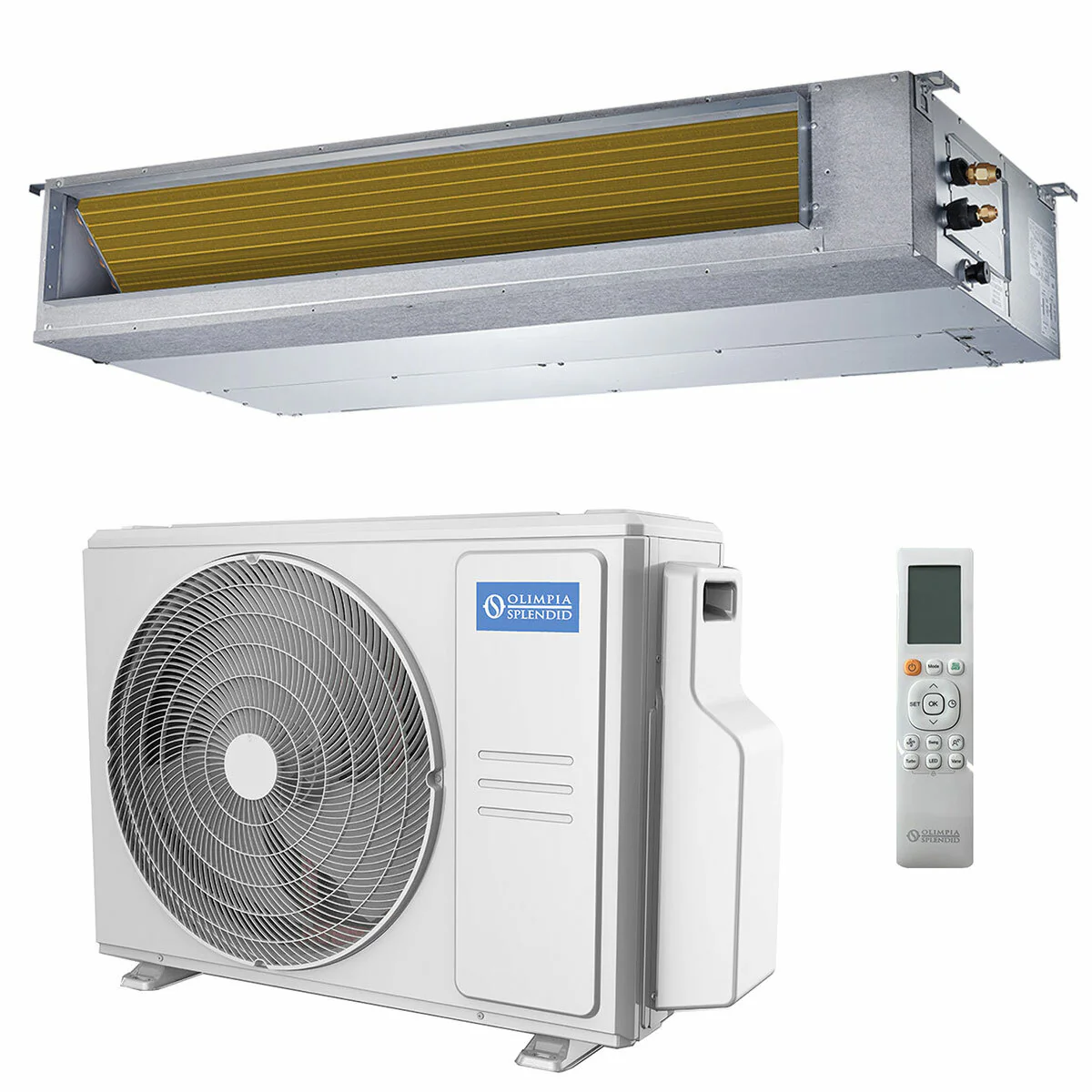 Condizionatore canalizzabile Olimpia Splendid Nexya S5 E Duct 18.000 BTU inverter A++ R32