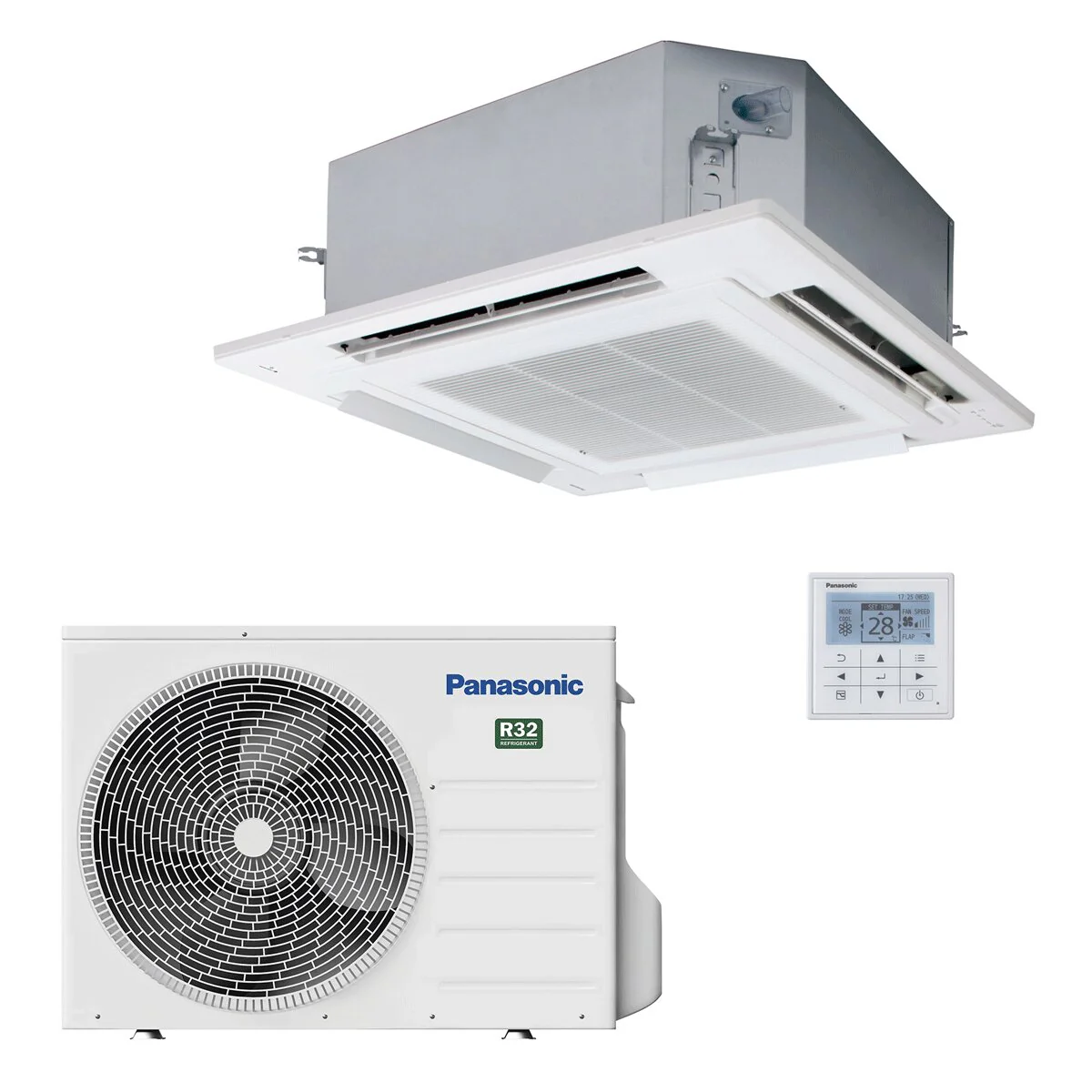 Condizionatore Cassetta 4 vie Panasonic PACi NX Standard 18000 BTU R32 Inverter A++/A++