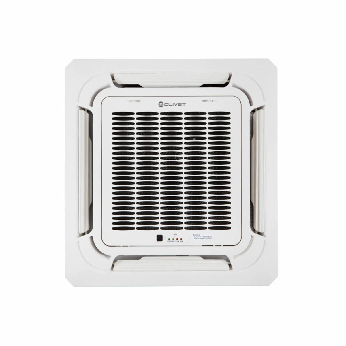 Condizionatore Clivet BOX 2 650x650 cassetta 4 vie dual split 9000+12000 BTU inverter A++  unità esterna 5.3 kW - Image 4