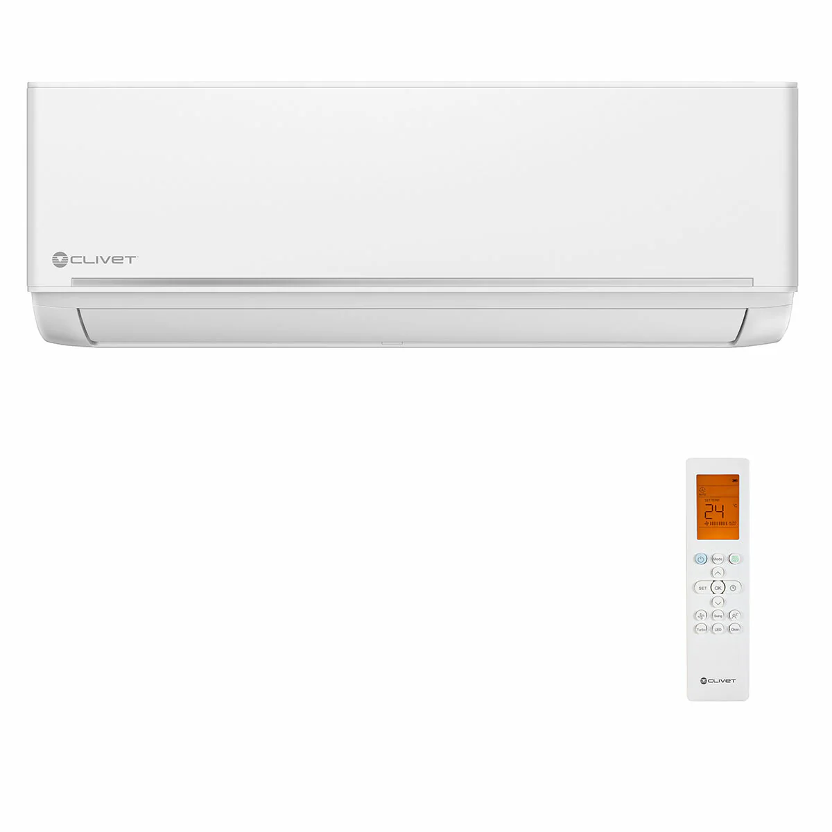 Condizionatore Clivet EZCool penta split 9000+9000+9000+9000+12000 BTU inverter A++  unità esterna 12.3 kW - Image 2