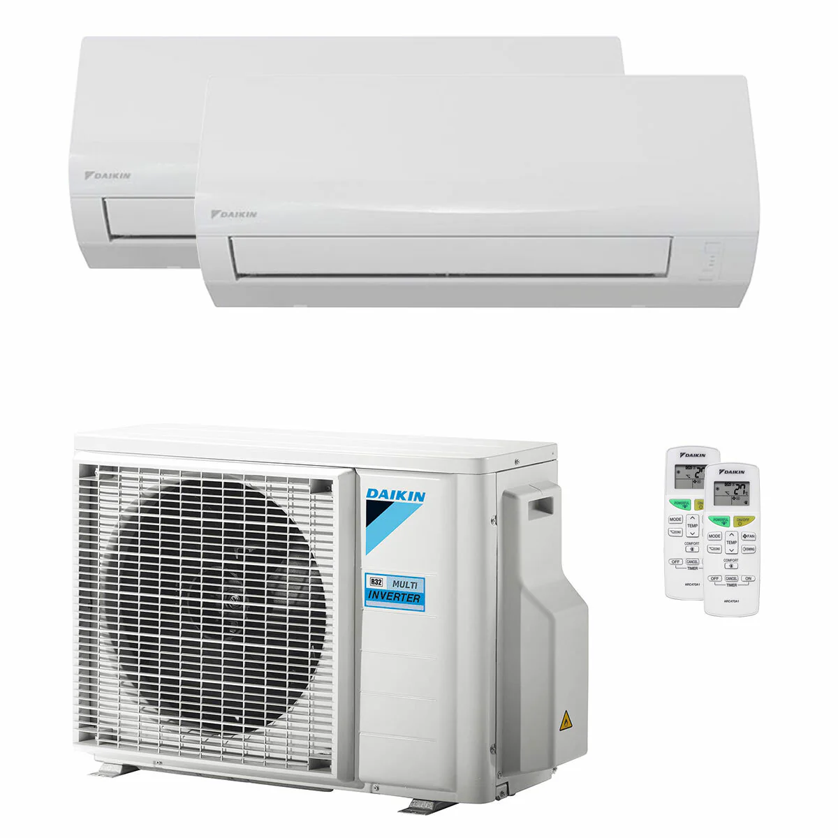 Condizionatore Daikin Sensira Multi dual split 7000+12000 BTU inverter A++ wifi unità esterna 5 kW