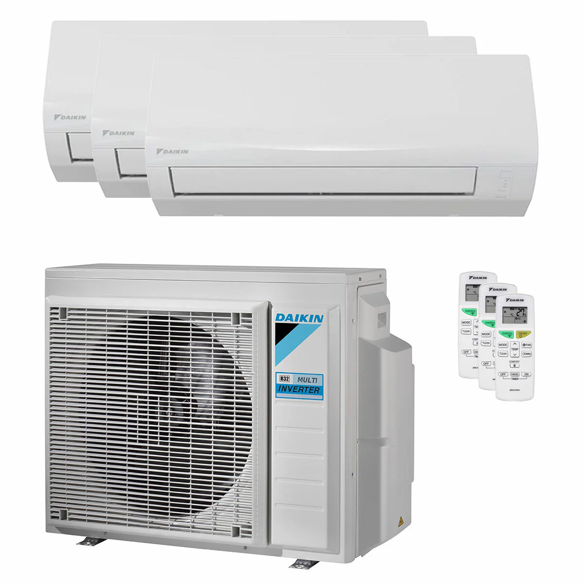 Condizionatore Daikin Sensira Multi trial split 9000+9000+12000 BTU inverter A++ wifi unità esterna 6.8 kW