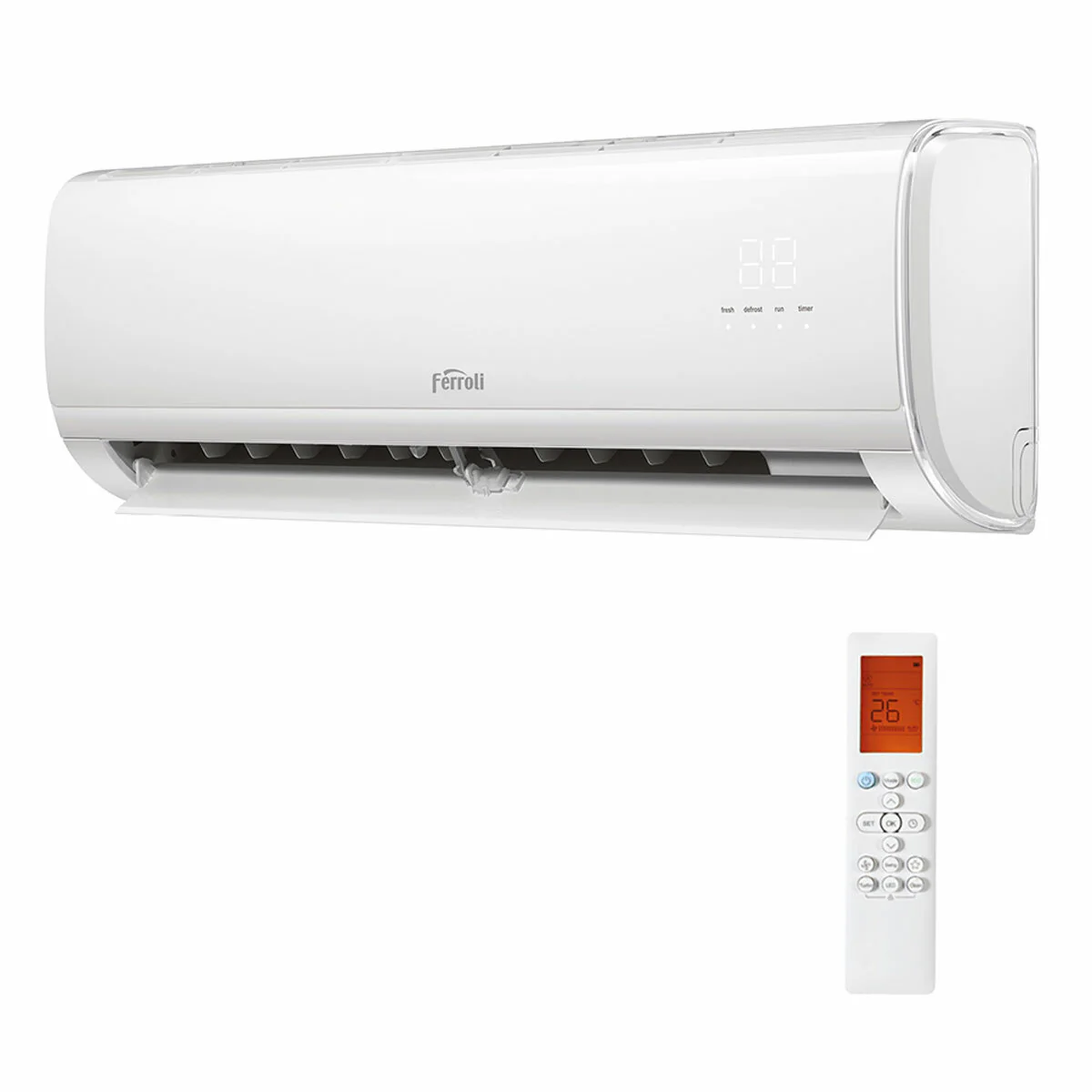 Condizionatore Ferroli Giada dual split 12000+18000 BTU inverter A wifi unità esterna 7.9 kW - Image 3