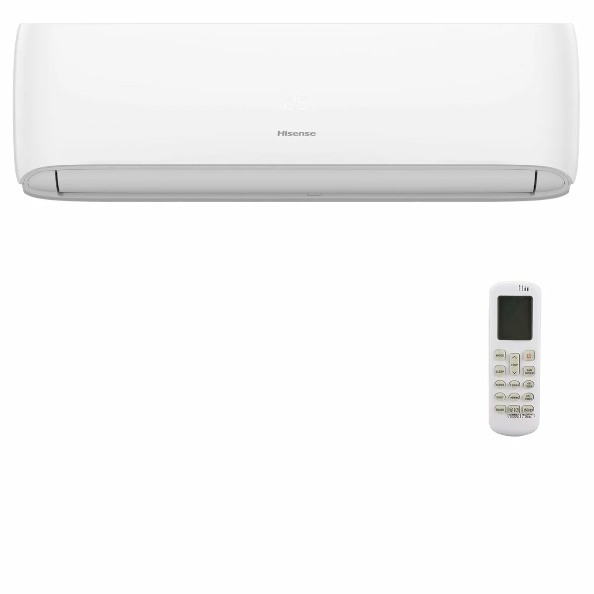 Condizionatore Hisense Hi-Comfort 2025 trial split 7000+7000+9000 BTU inverter A++ wifi unità esterna 5.5 kW - Image 2