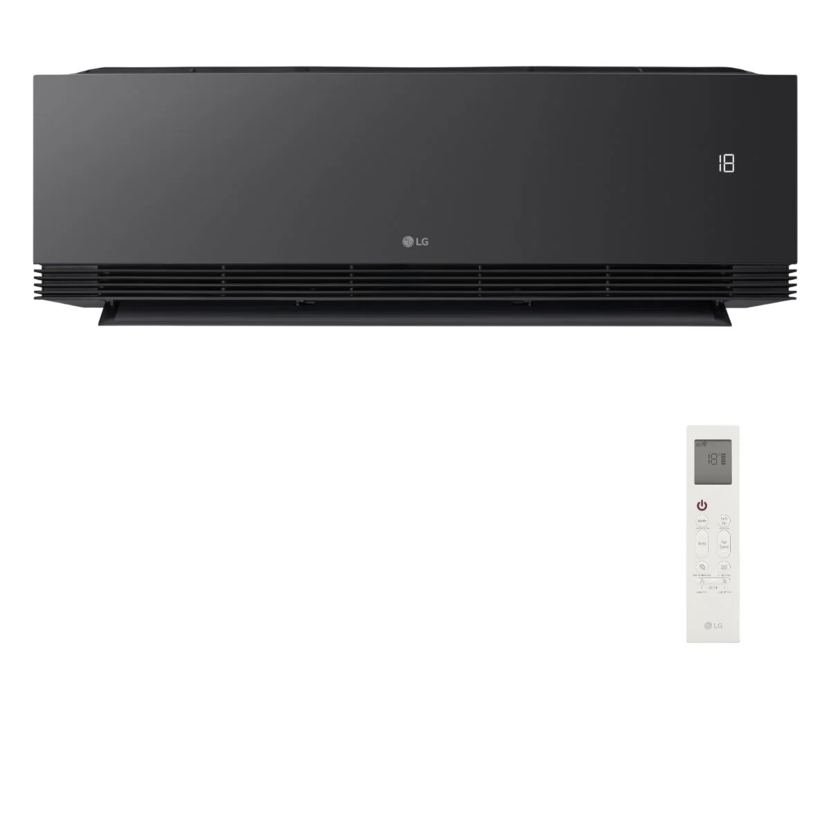 Condizionatore LG ARTCOOL Black AI dual split 12000+12000 BTU inverter A+++ wifi unità esterna 4.7 kW - Image 3