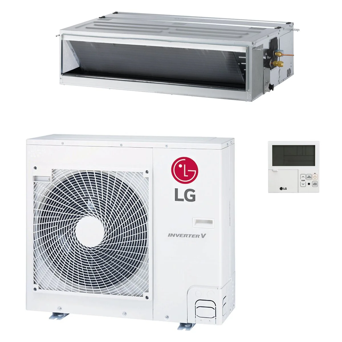 Condizionatore LG Canalizzabile UM Compact 36000 BTU R32 Inverter A+/A+ - ALTA PREVALENZA