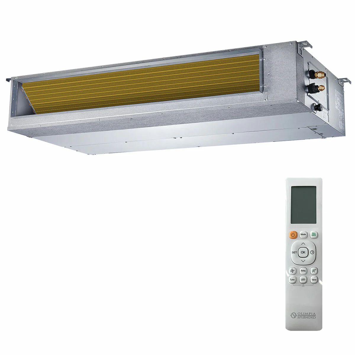 Condizionatore Olimpia Splendid Nexya S6 E Duct dual split 12000+18000 BTU inverter A+  unità esterna 8.2 kW - Image 3