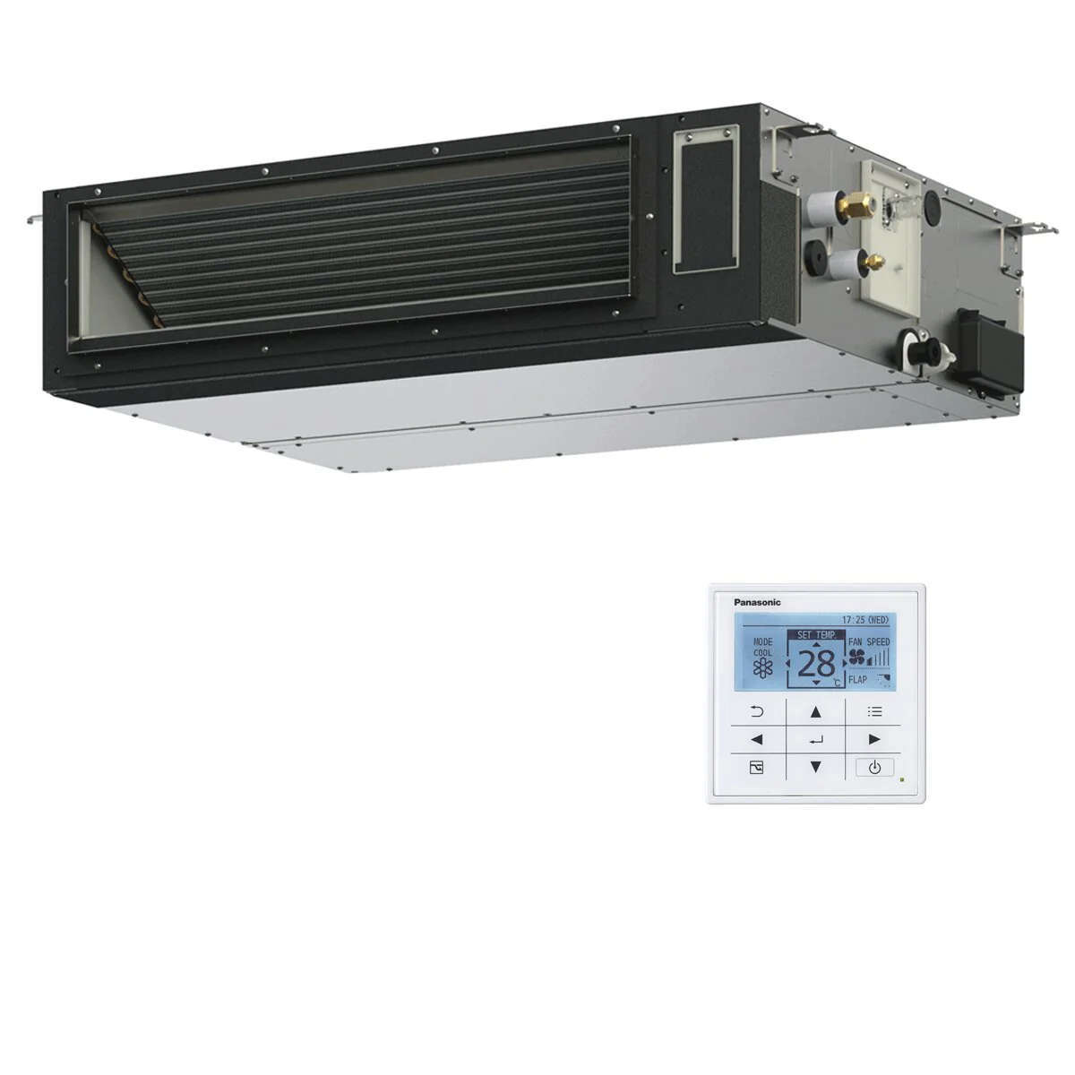 Condizionatore Panasonic Canalizzabile PACi NX Standard 34000 BTU R32 Inverter A++/A - Image 2