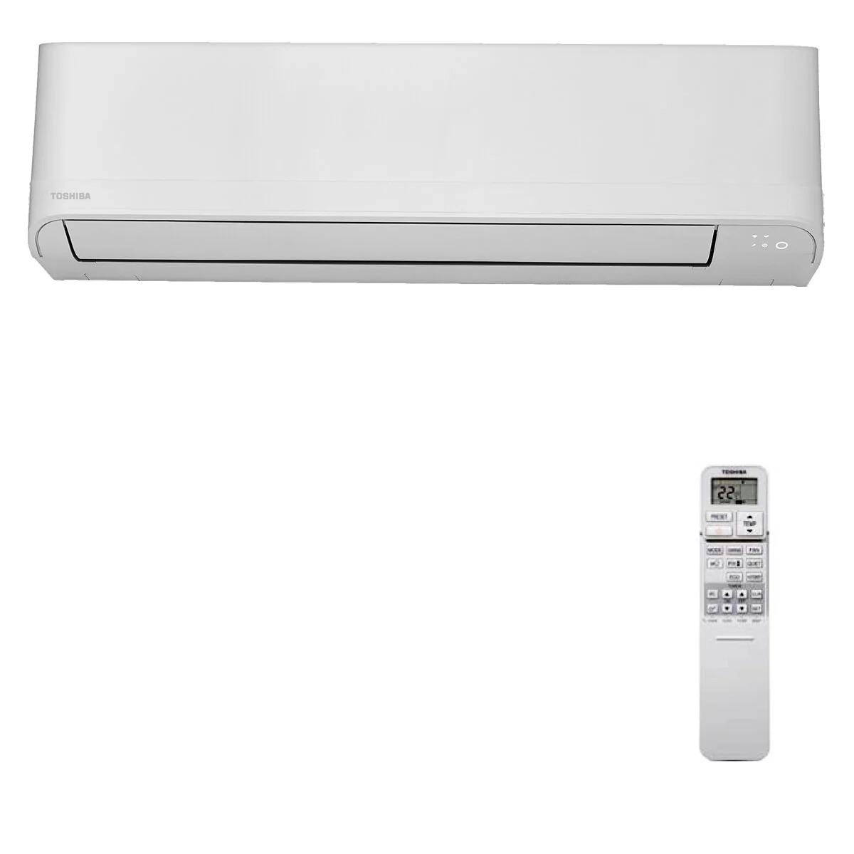 Condizionatore Toshiba Seiya Smart dual split 9000+9000 BTU inverter A++ wifi unità esterna 4 kW - Image 2