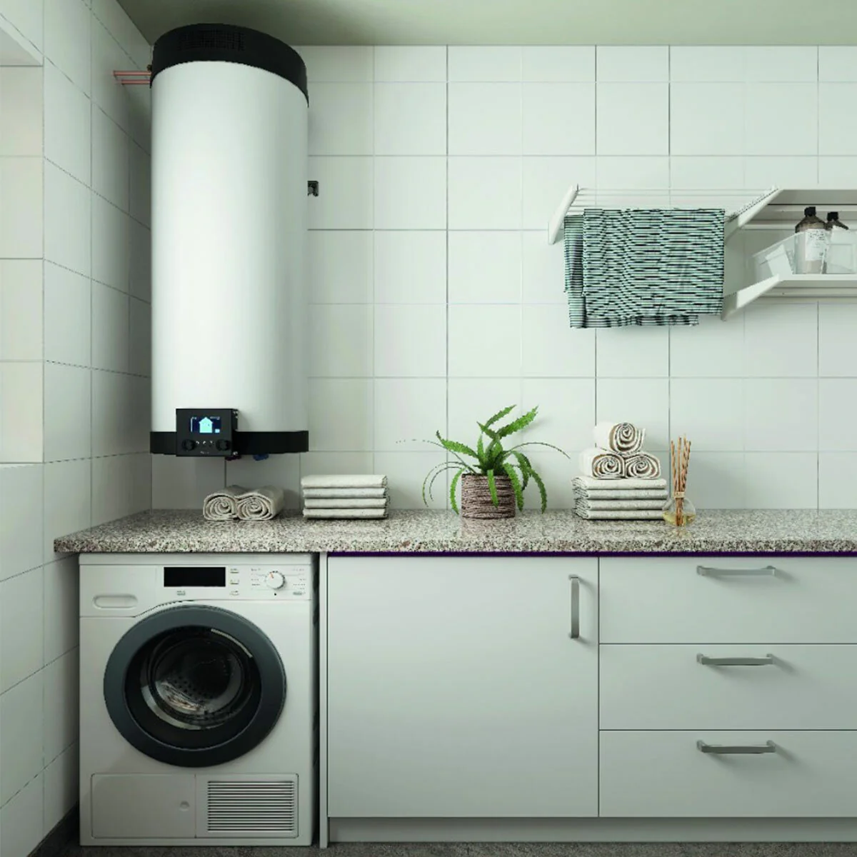 Daikin Multi+ sistema di condizionamento trial split e acqua calda sanitaria - Unità interne Perfera All Seasons 9000+9000+12000 BTU - Serbatoio 120 l - Image 9