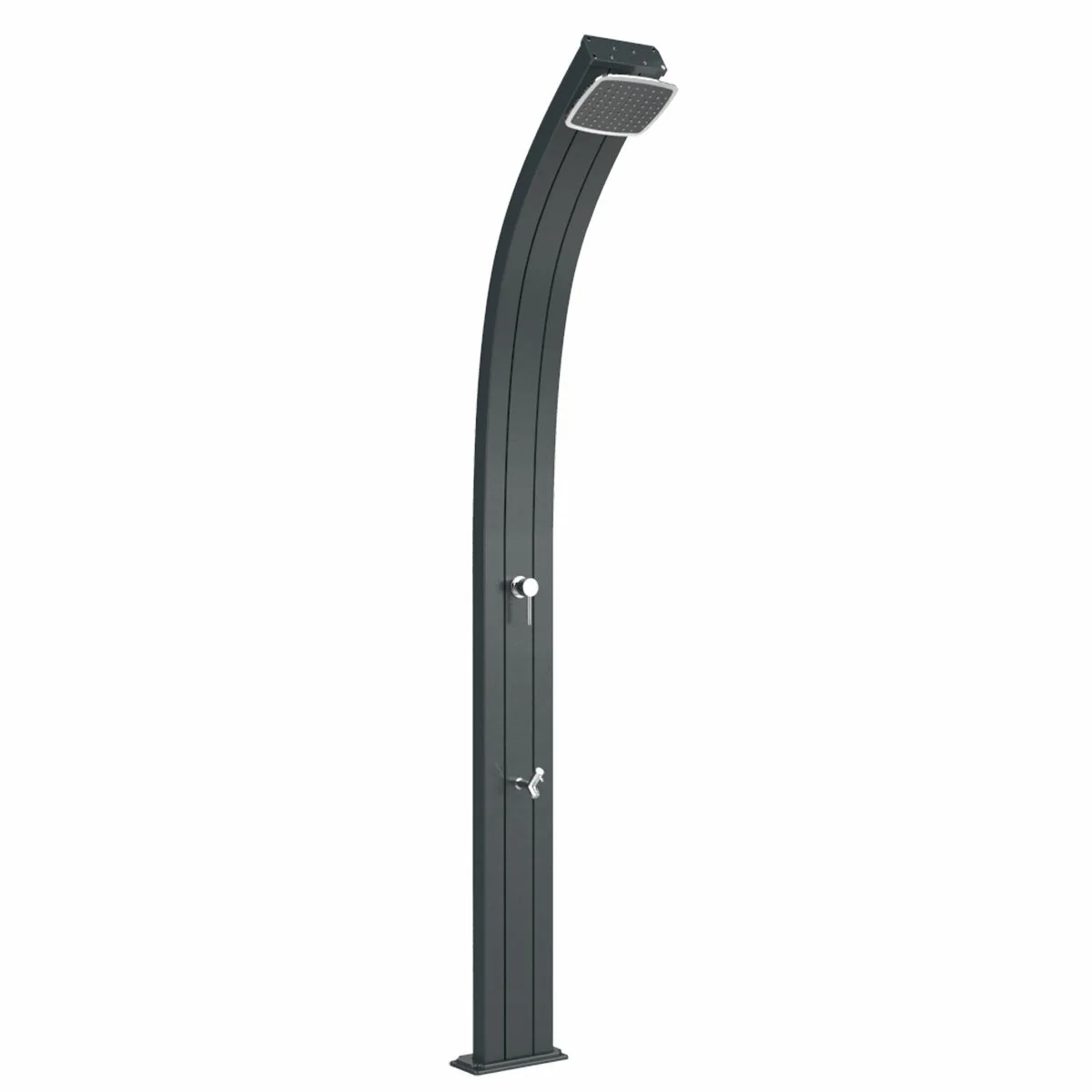 Doccia da giardino Arkema Spring A125 con lavapiedi antracite