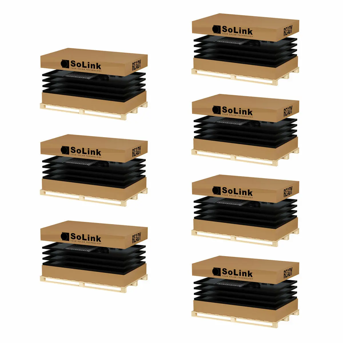 Kit fotovoltaico 10 kW SoLink Ready 1500 con inverter integrato senza accumulo - Trifase con WiFi - Image 4