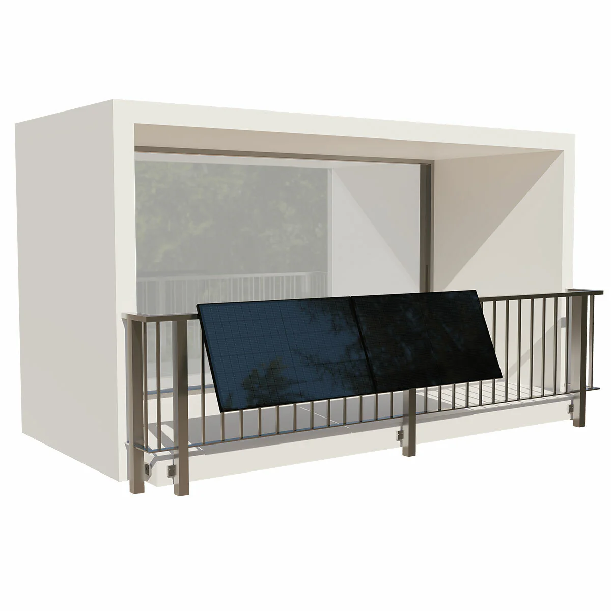 Kit fotovoltaico da balcone 4,8 kW SoLink Ready 800 con inverter integrato senza accumulo - monofase con WiFi - Image 5