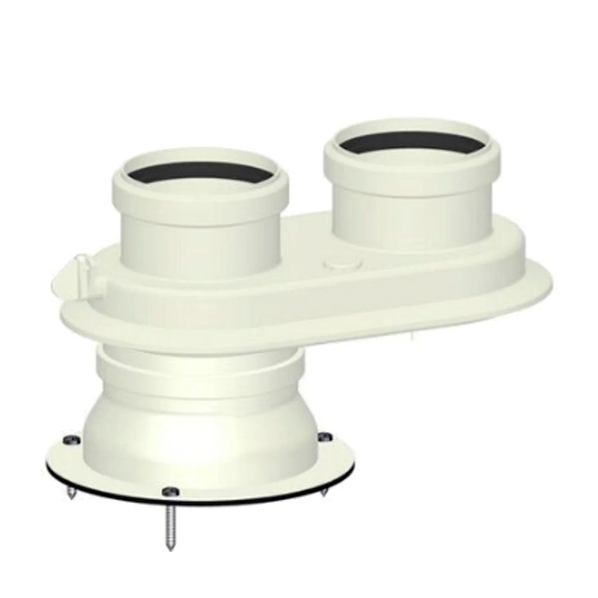 Kit sdoppiato scarico fumi ø 80/80 per caldaie a condensazione Bosch