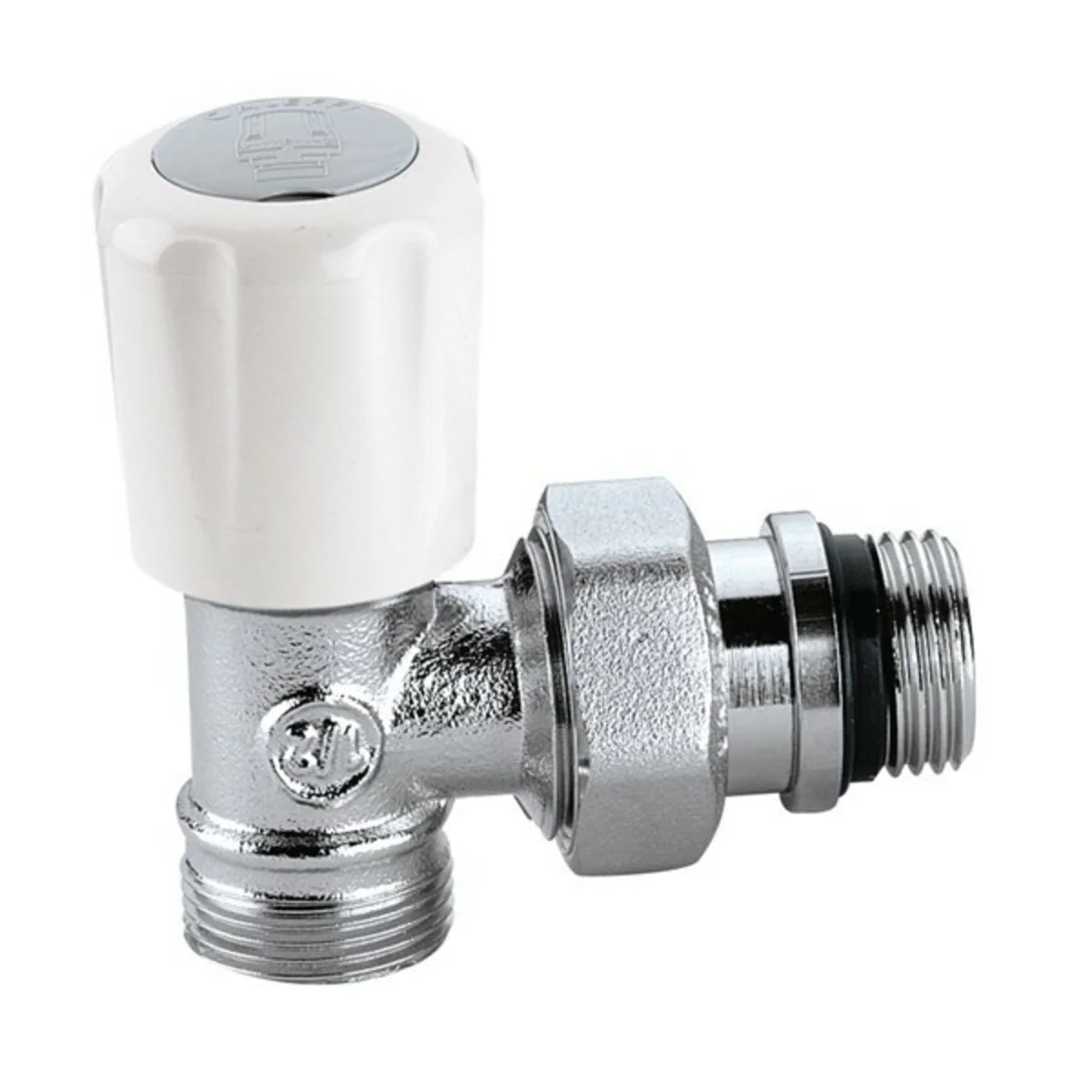 Kit termostatico a squadra completo allacci multistrato 16x2 Caleffi per termosifoni - Image 3