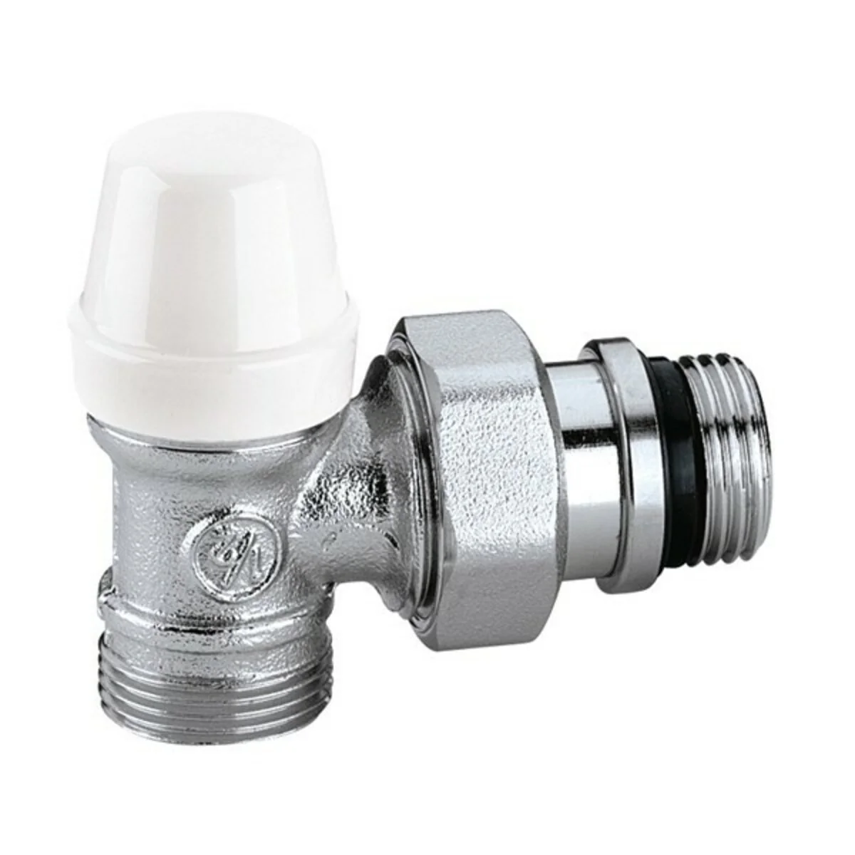Kit termostatico a squadra completo allacci multistrato 20x2 Caleffi per termosifoni - Image 4
