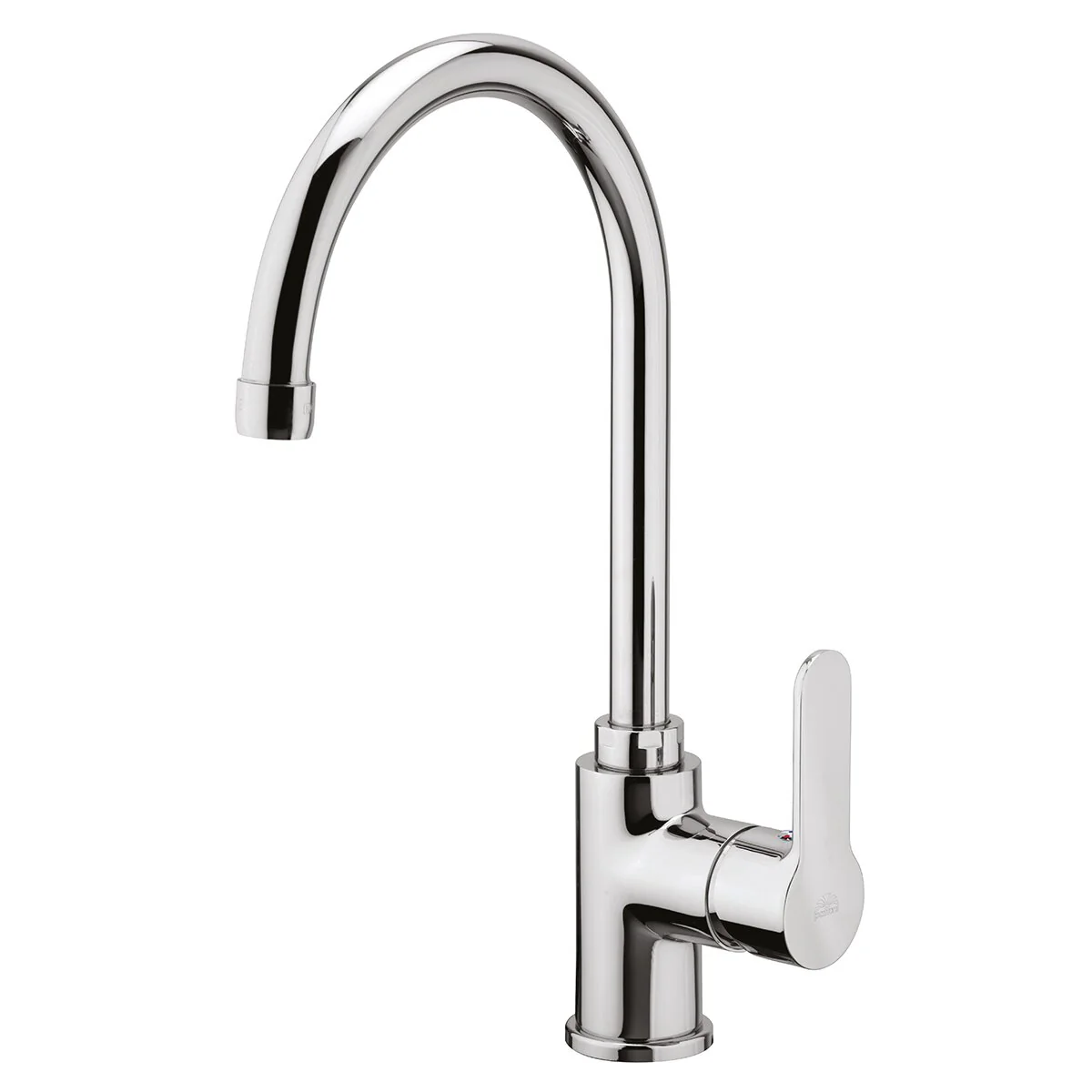 Miscelatore lavello Paffoni BLU180 con canna tubo ombrello orientabile