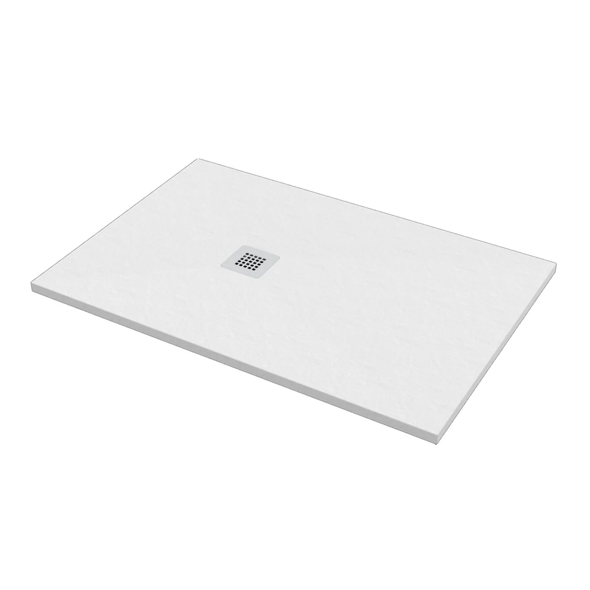 Piatto doccia Ercos Stone 800x1700 Rettangolare Bianco Opaco