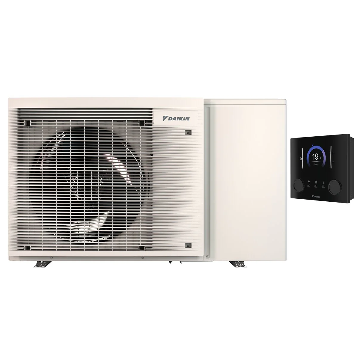 Pompa di calore aria-acqua Daikin Altherma 3 M EBLA 8 kW monofase con modulo idronico