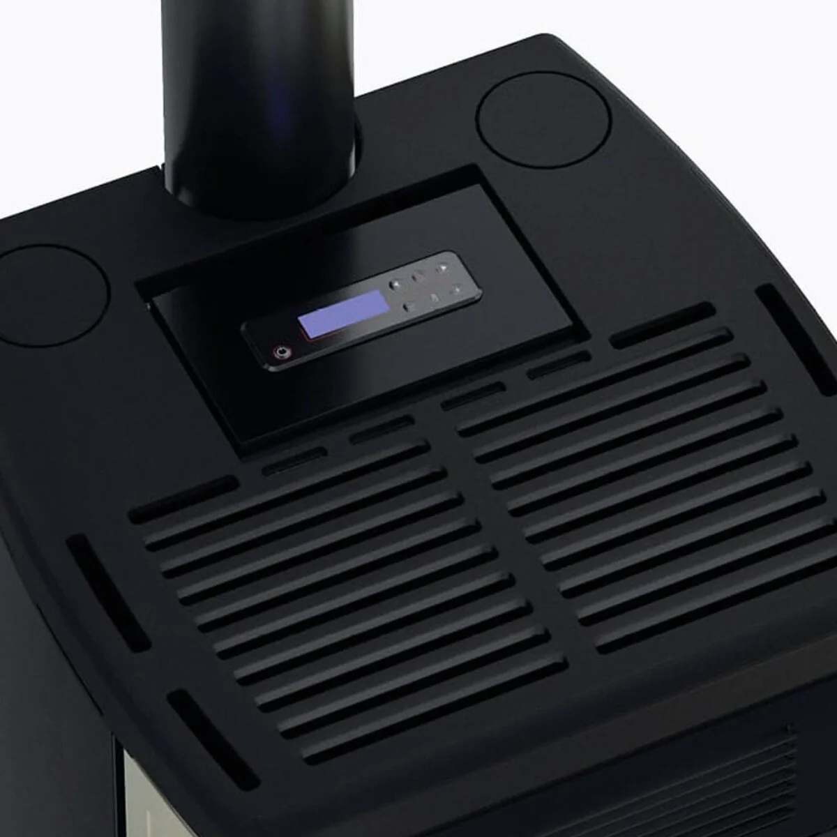 Stufa a pellet Cadel Atena Plus 14 ad aria canalizzata 14 kW - WiFi ANTRACITE - Image 3