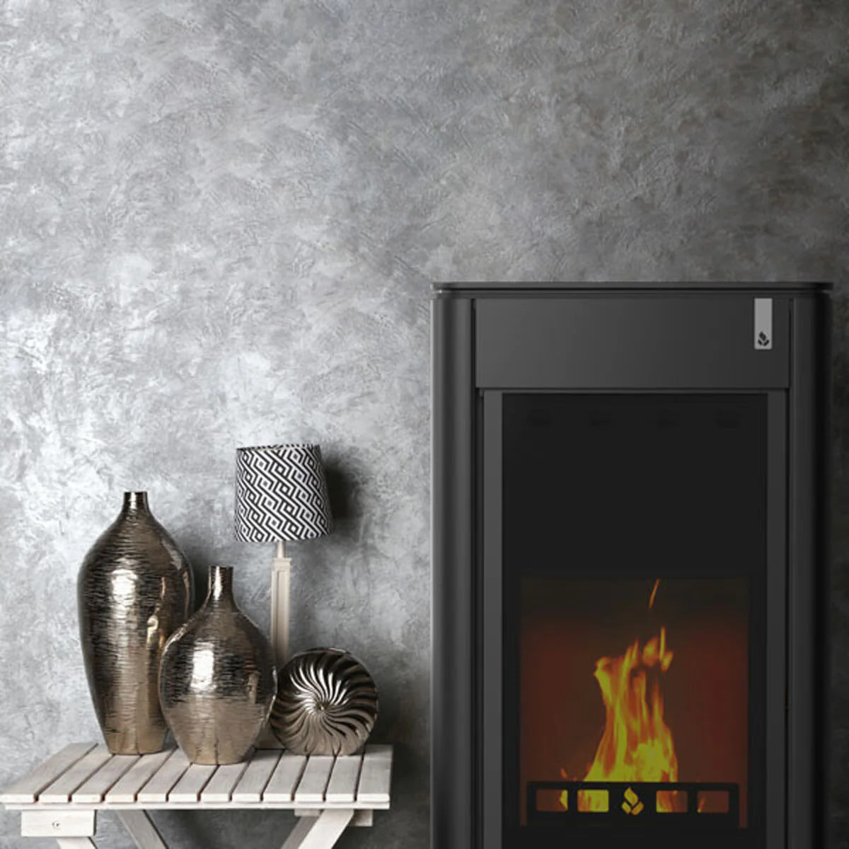 Stufa policombustibile Girolami Furni 26 nera 24 kW idro + kit acs - Image 3