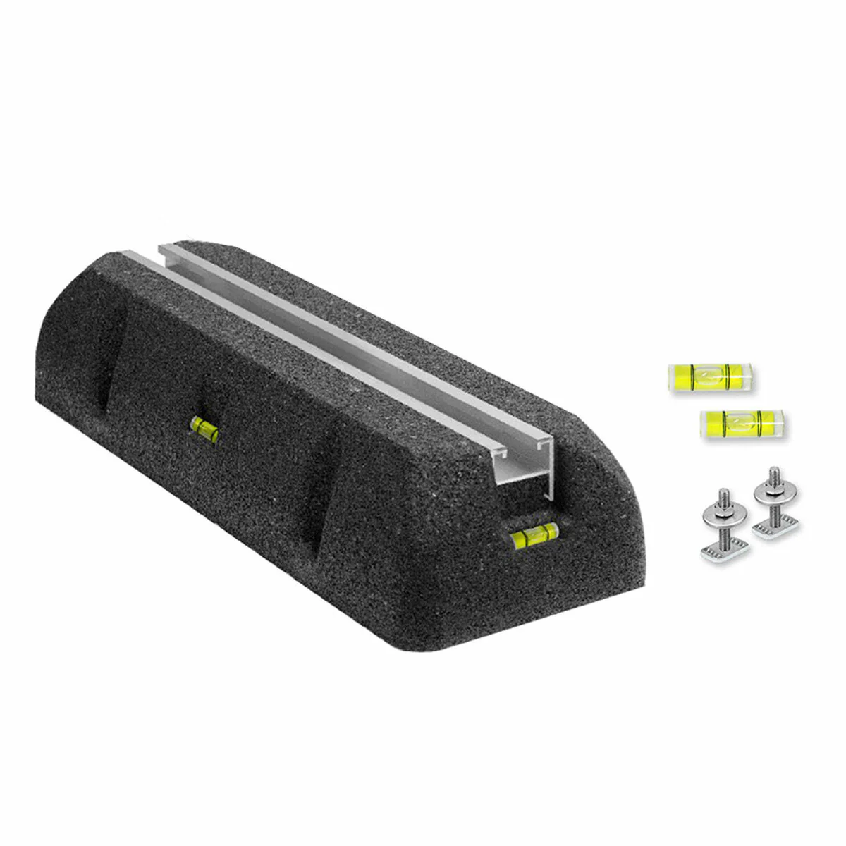 Supporto a pavimento Gia antivibrante 160x90x600 mm con profilo 41 mm