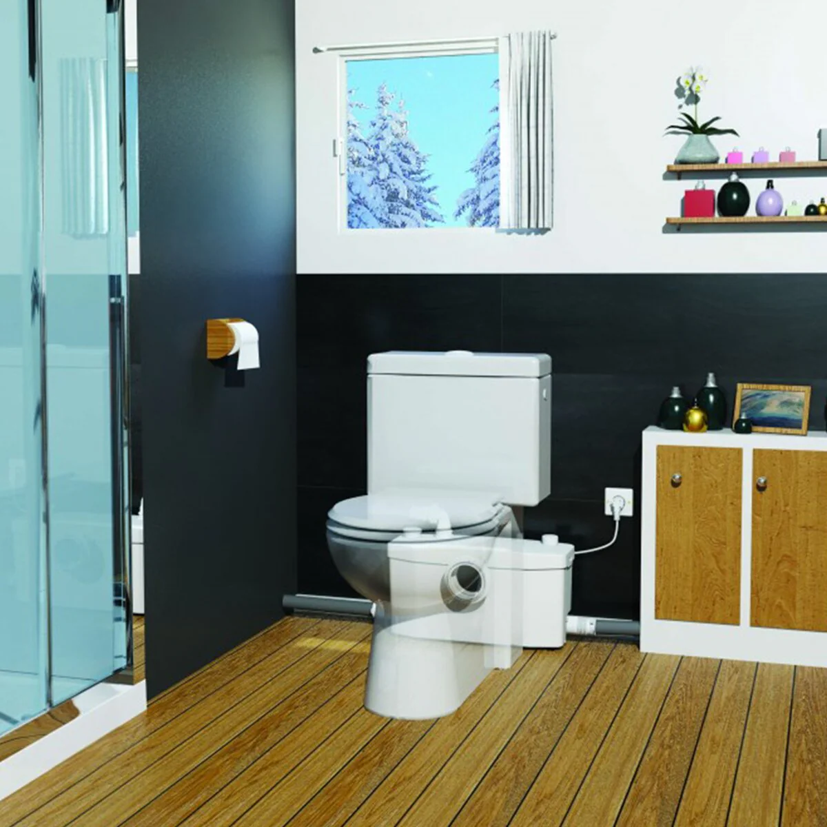 Trituratore WC SFA Saniplus UP - per bagno completo - Image 3